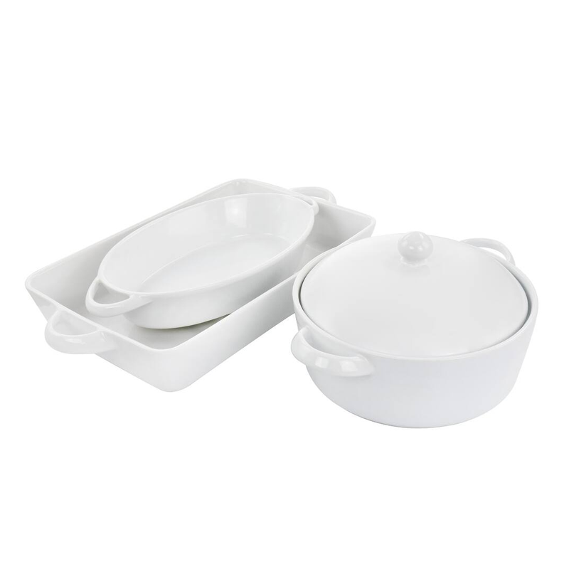Gibson Home® 4-Piece "Gracious" Dining Bakeware Set