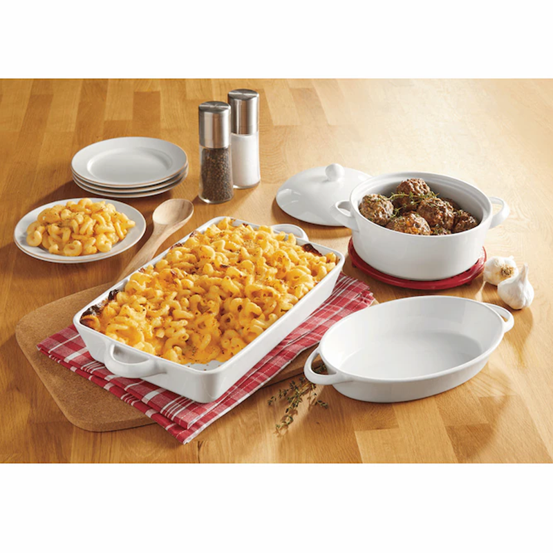 Gibson Home® 4-Piece "Gracious" Dining Bakeware Set