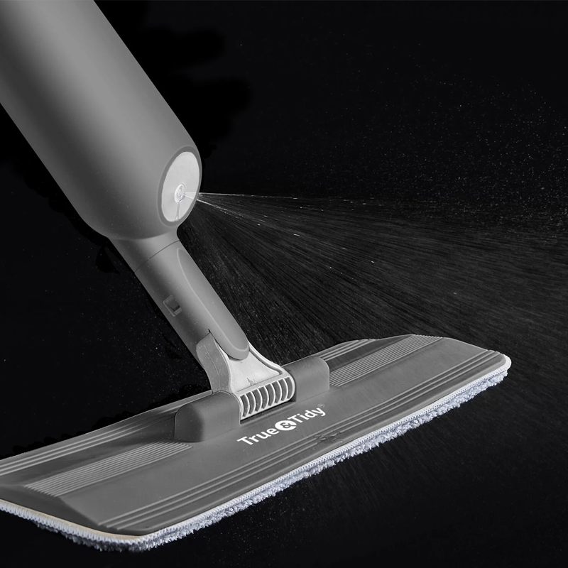 True & Tidy® Premium Spray Mop with Refillable Bottle