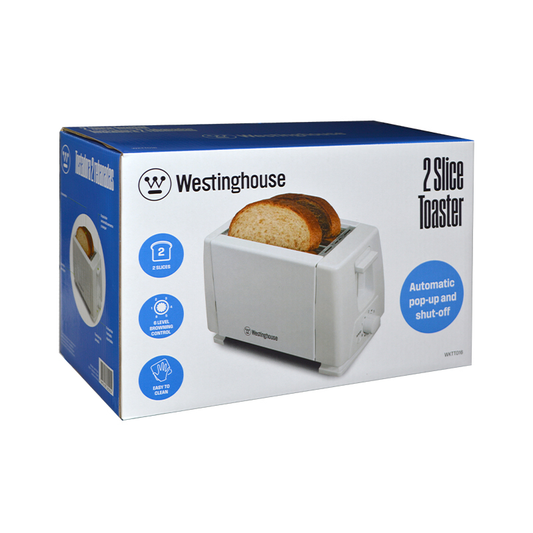 Westinghouse® 2-Slice Toaster, White
