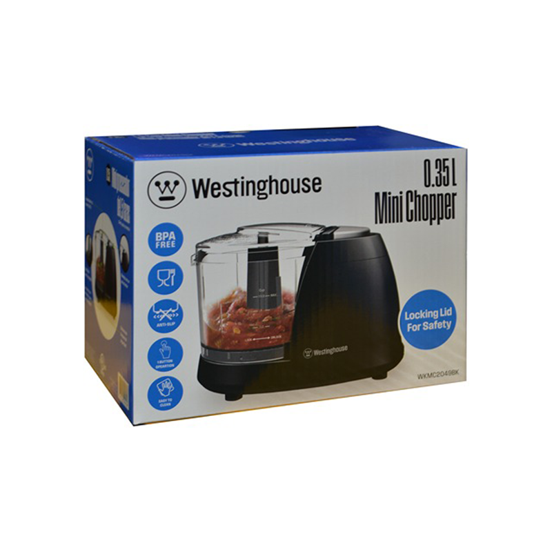 Westinghouse® 0.35L Mini Chopper, Black