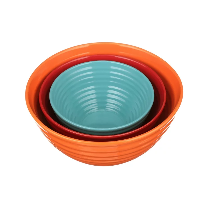 The Pioneer Woman® "Flea Market" 3-pc Ceramic Tableware Bowl Set